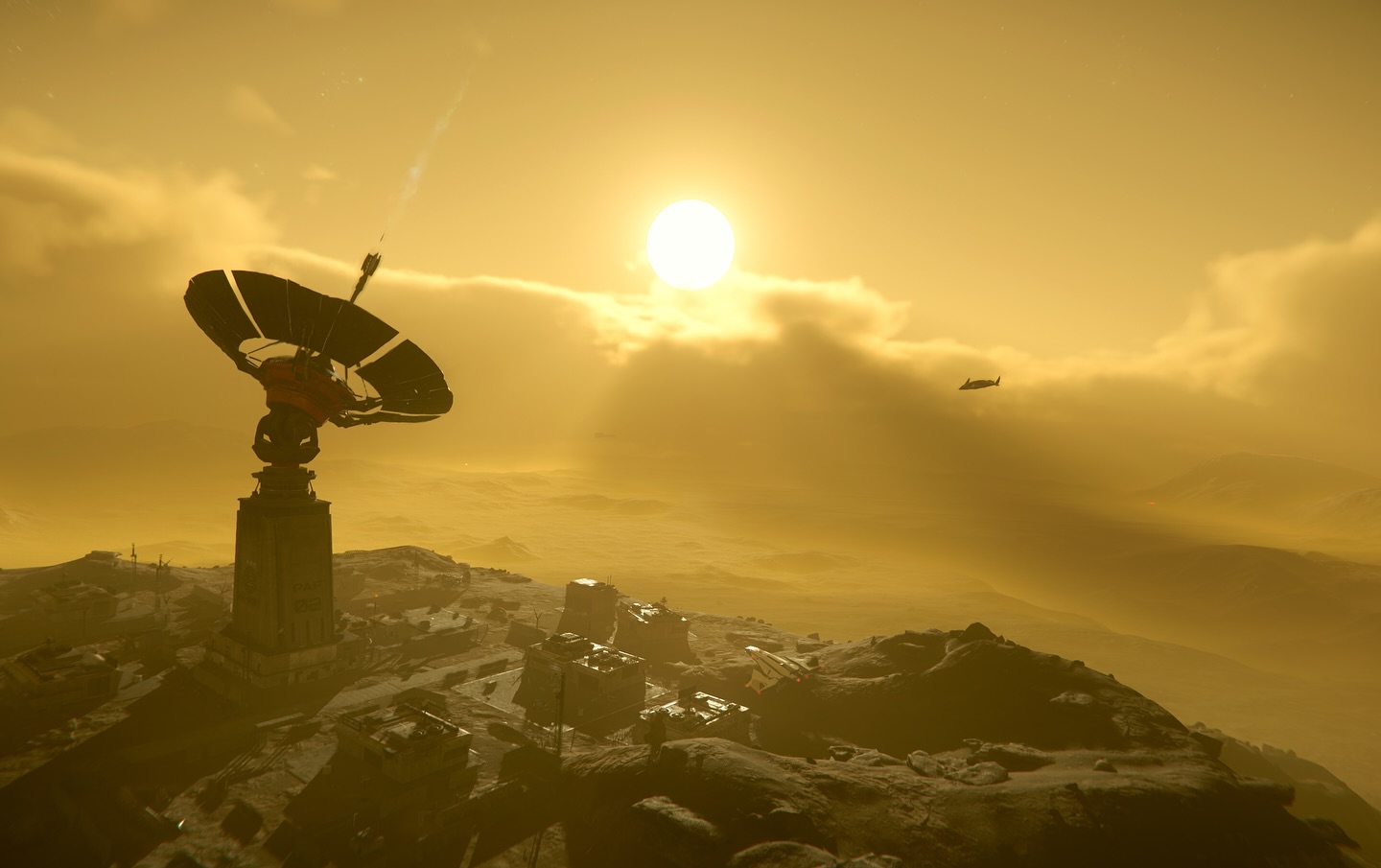 Planet surface